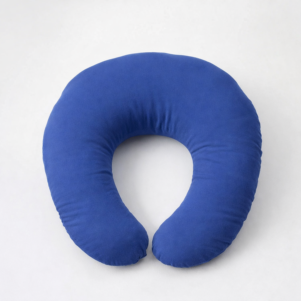 Baby nursing pillow for comfortable breastfeeding and bottle feeding support