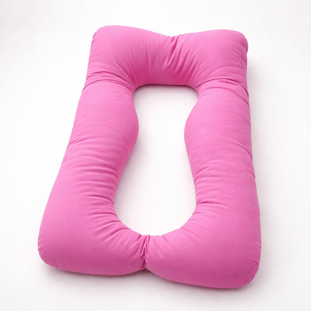 U-shaped Pillow for Pregnancy & Side Sleepers