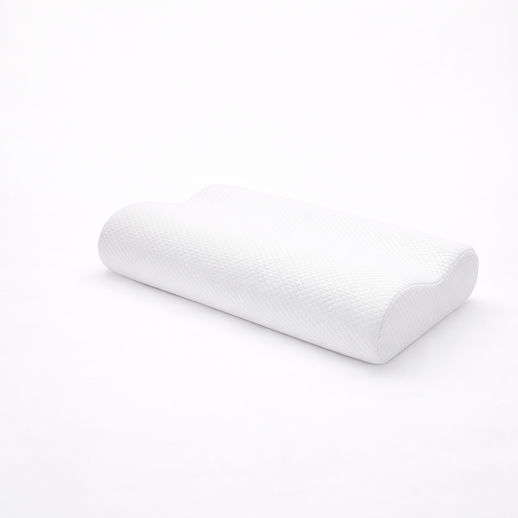 Orelie Memory Foam Cervical Pillow for Neck Pain Support