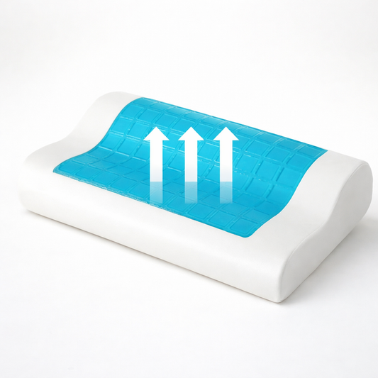 Orelie Gel Cervical Pillow for Cooling Neck & Spine Support