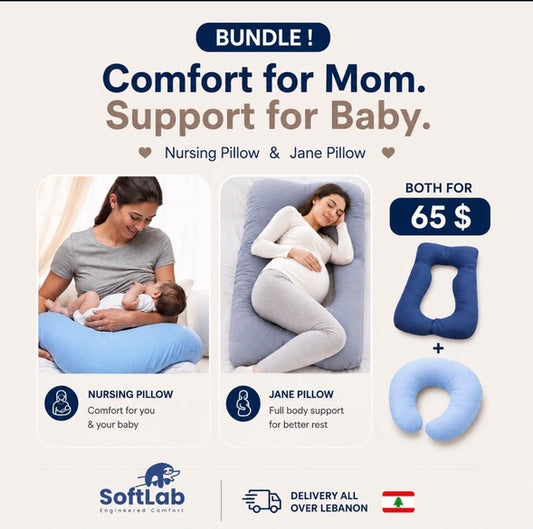 Jane Pregnancy Pillow + Nursing Pillow | Both for $65