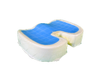 Coccyx Gel Memory Foam Sitting Cushion for Pressure Relief