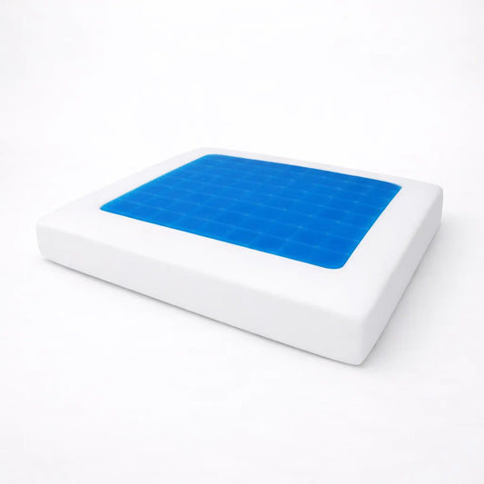 Square Gel Memory Foam Seat Cushion for Long Sitting Comfort